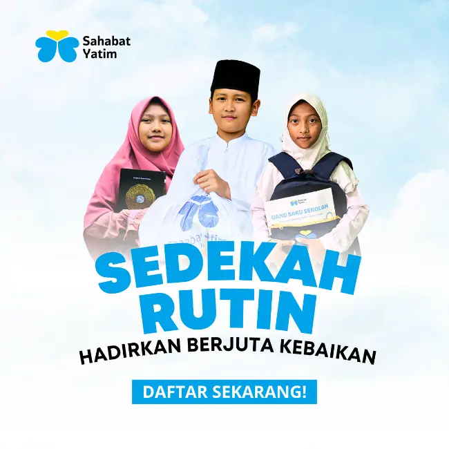 ajakan sedekah rutin